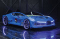 Racing Sports Car Bed- BLUE