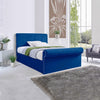 Plain Sleigh Bed